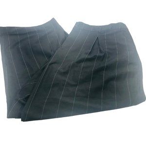Nili Lotan Women's Size 20W/22W Dress Pants Black Pinstripe New Without Tags